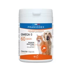 Francodex Omega 3 Capsules 5 Francodex Omega 3 Capsules -Happy Paws Verkoop 254823177a53d066364d8b9c9ad83789b302264627fd43c0264a5bfd089ad4f3 3 5