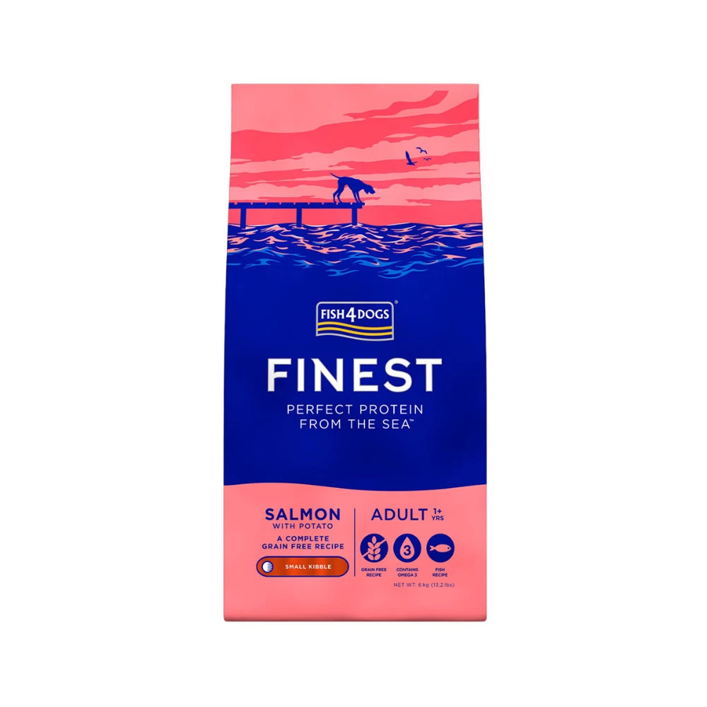 Fish4Dogs Finest Adult Complete - Zalm Kleine Brok 1 Fish4Dogs Finest Adult Complete - Zalm Kleine Brok