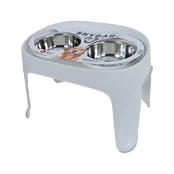 Moderna Dubbele Voederstandaard Skybar -Happy Paws Verkoop 2ddfd30fbfad723e5efbd7bb57823b98b18ece3abe139f4b64eabd1c8d060758 3