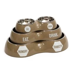 51 Degrees North Dubbele Voerbak -Happy Paws Verkoop 51 degrees north dubbele voerbak 141326 1000 none