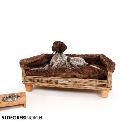 51 Degrees North Rattan Cover Bed -Happy Paws Verkoop 51 degrees north rattan cover bed 212411 1000 none