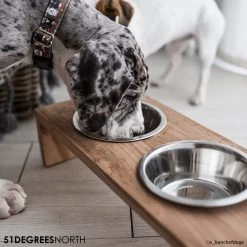 51 Degrees North Voerbak Teak High -Happy Paws Verkoop 51 degrees north voerbak teak high 211103 1000 none