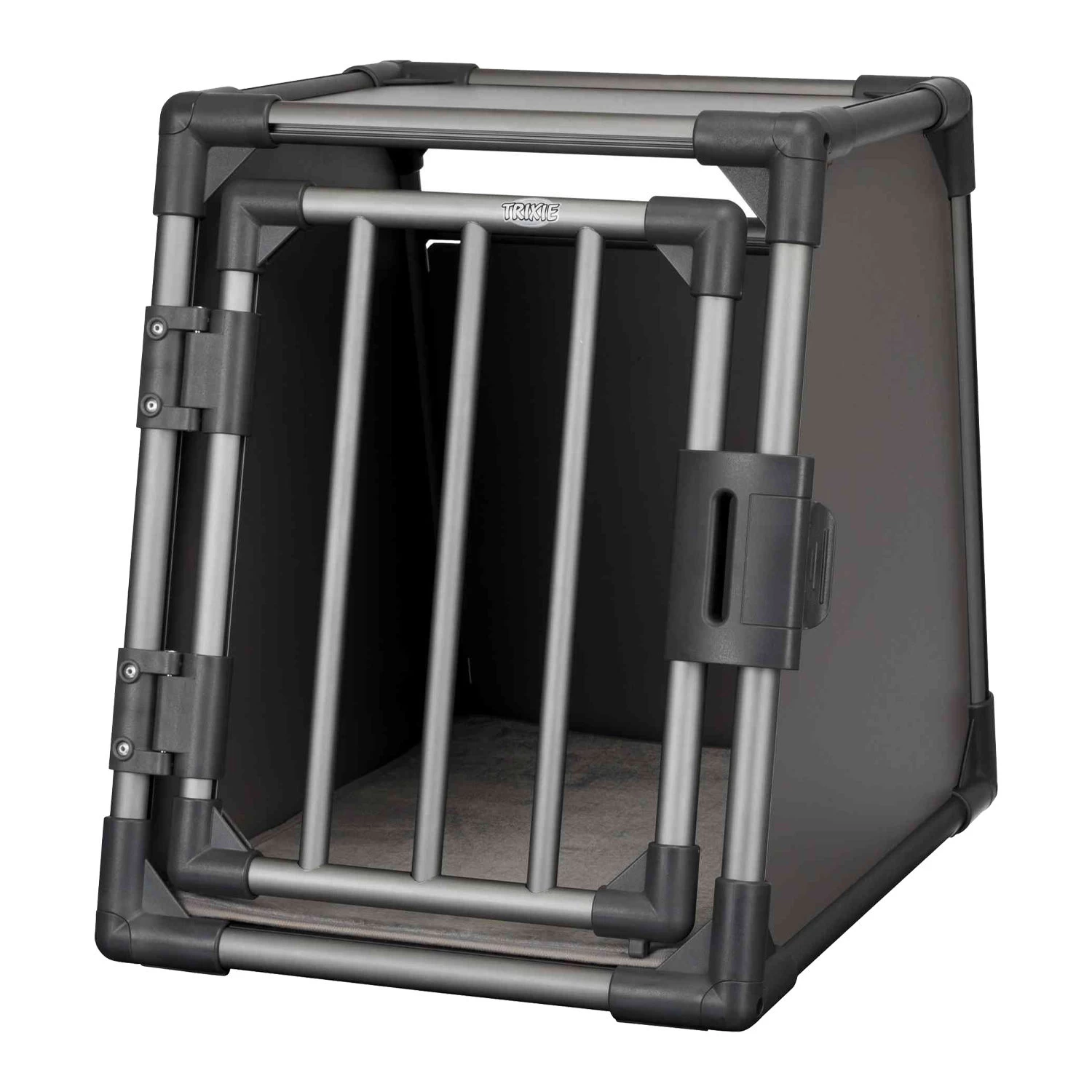 Trixie Vervoersbox Grafiet 4 Trixie Vervoersbox Grafiet - Afbeelding 4