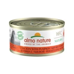 Almo Nature HFC 70 Natural Kattenvoer - Blik - Kip En Pompoen 6 Almo Nature HFC 70 Natural Kattenvoer - Blik - Kip En Pompoen -Happy Paws Verkoop almo nature hfc 70 natural kattenvoer blik kip en pompen 182104 0500 none