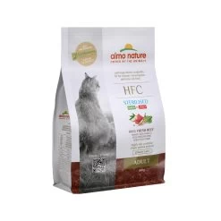 Almo Nature HFC Adult Sterilised Kattenvoer - Rundvlees -Happy Paws Verkoop almo nature hfc adult sterilised kattenvoer rundvlees 173785 2000 none