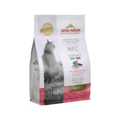 Almo Nature HFC Adult Sterilised Kattenvoer - Zalm -Happy Paws Verkoop almo nature hfc adult sterilised kattenvoer zalm 173773 2000 none