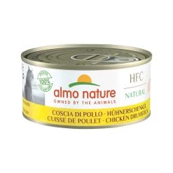 Almo Nature HFC 150 Natural Kattenvoer - Kippenboutvlees -Happy Paws Verkoop almo nature hfc natural kattenvoer kippenboutvlees 169747 2000 none 7