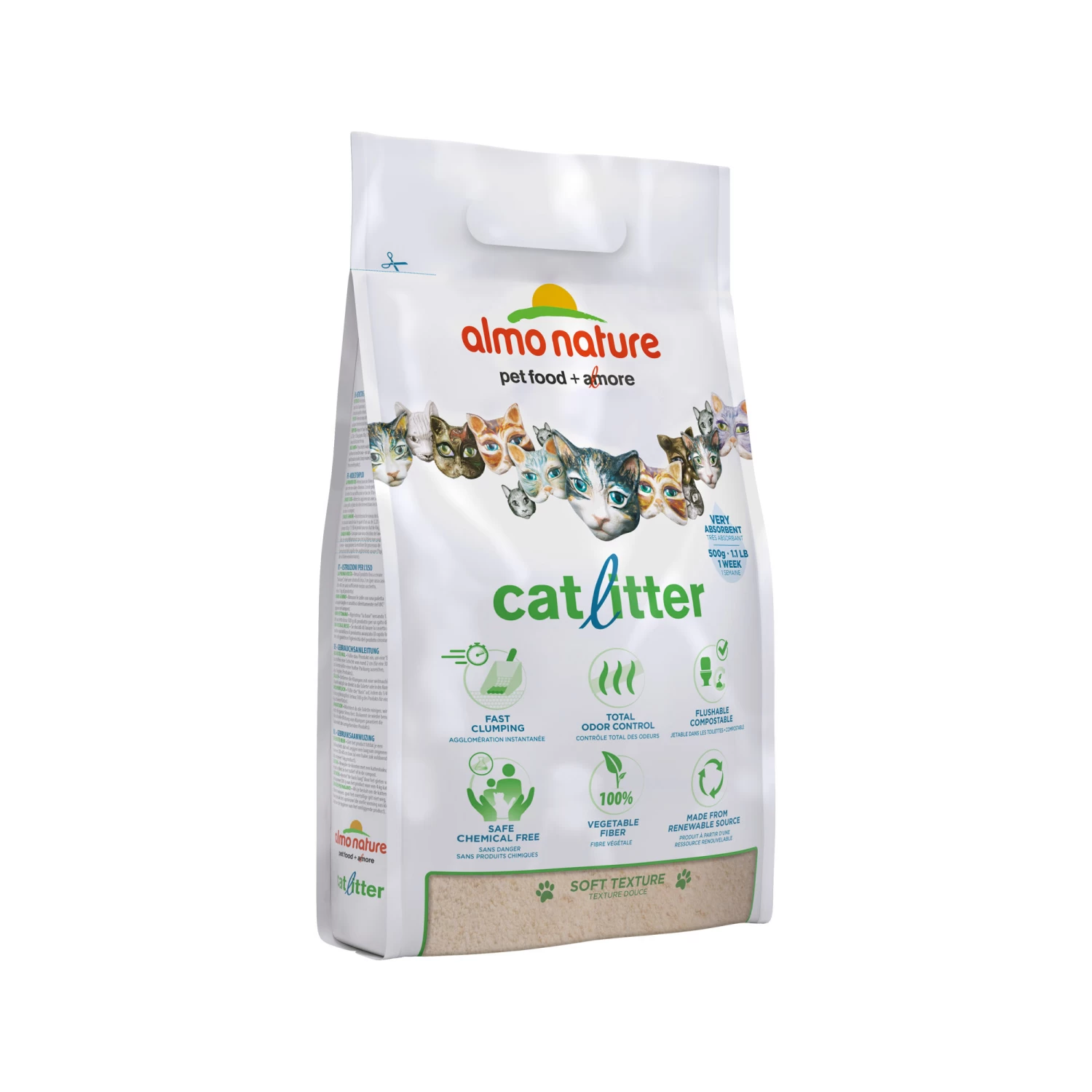Almo Nature Kattenbakvulling 4 Almo Nature Kattenbakvulling - Afbeelding 4