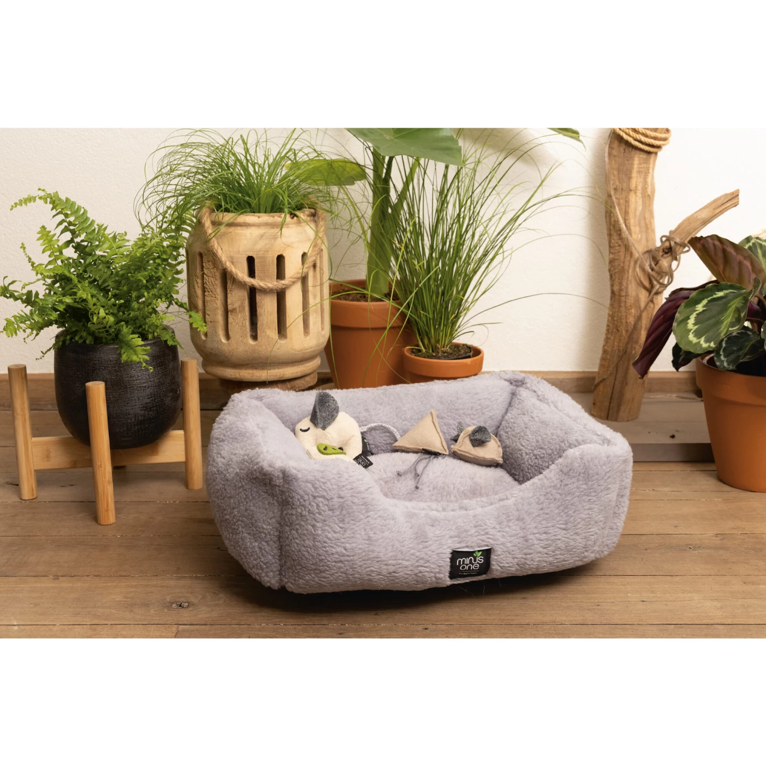 Beeztees Minus One Nox Kattenmand - Lichtgrijs 4 Beeztees Minus One Nox Kattenmand - Lichtgrijs - Afbeelding 4