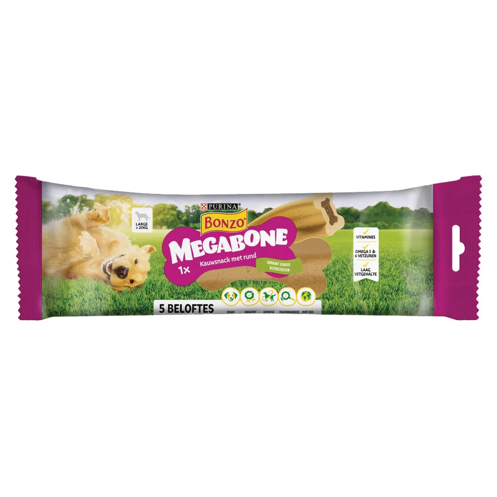 BONZO Megabone Kauwstaaf 1 BONZO Megabone Kauwstaaf