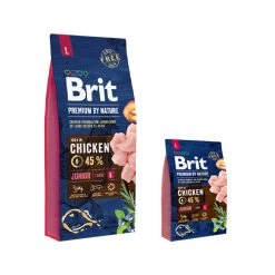 Brit Premium By Nature Junior - Grote Honden -Happy Paws Verkoop brit premium by nature junior grote honden 201728 0500 none