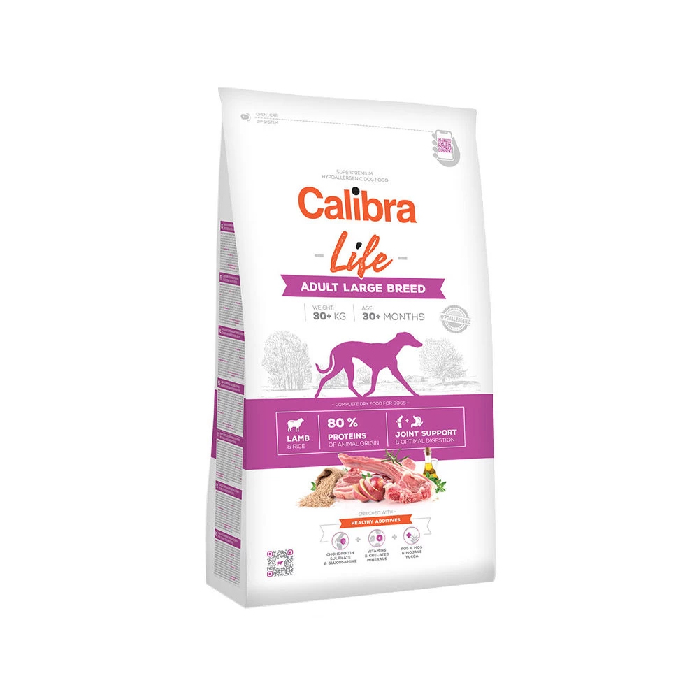 Calibra Dog Life Adult Large Breed - Lam 3 Calibra Dog Life Adult Large Breed - Lam - Afbeelding 3