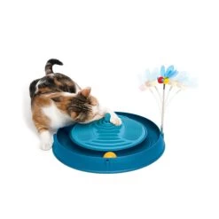 Catit Play Circuit Ball Toy With Catnip Massager 7 Catit Play Circuit Ball Toy With Catnip Massager -Happy Paws Verkoop catit play circuit ball toy with catnip massager 123893 0500 none