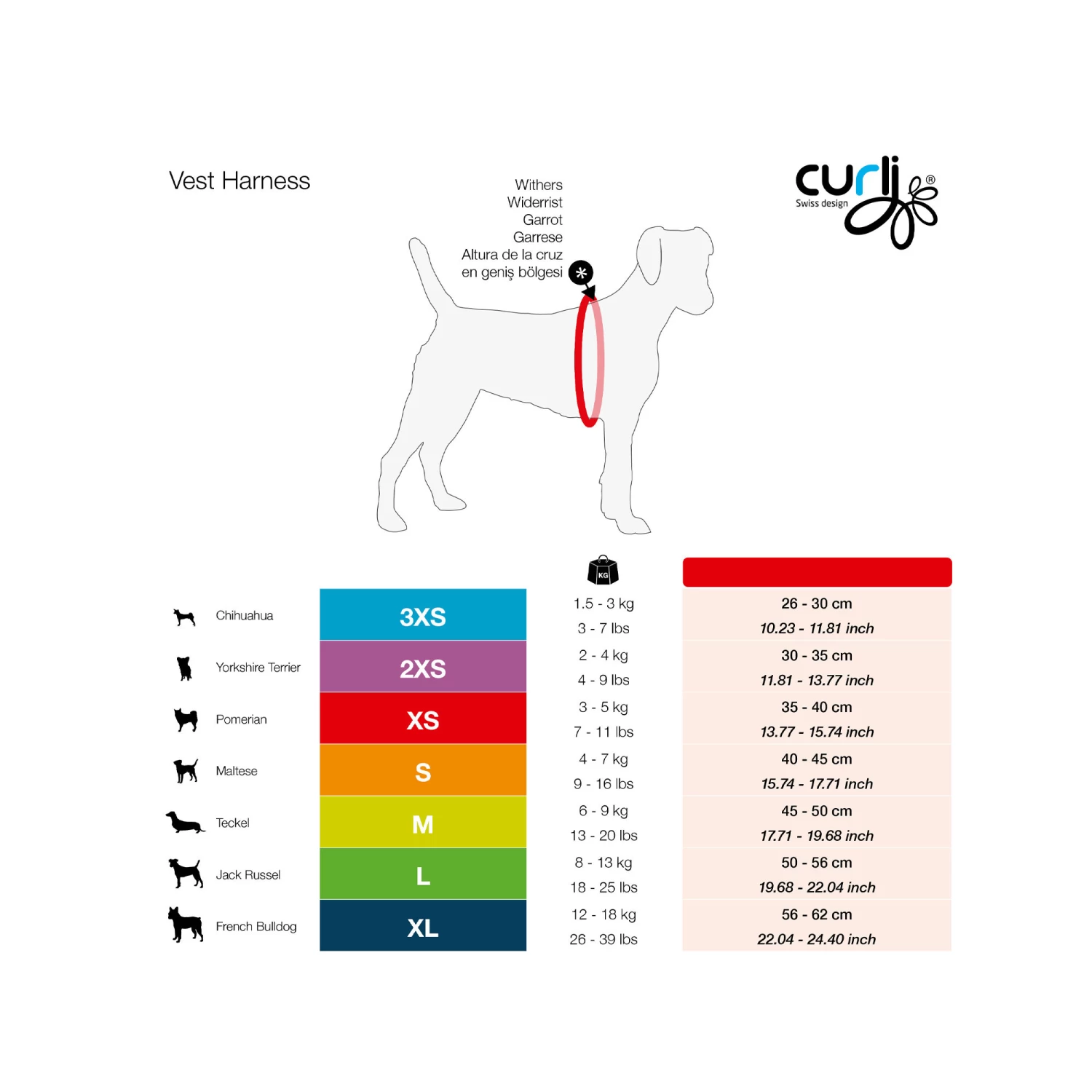 Curli Vest Harness Merino 9 Curli Vest Harness Merino - Afbeelding 9