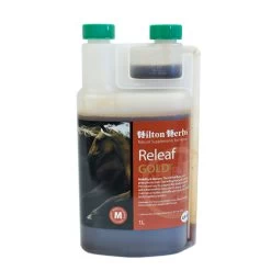 Hilton Herbs Releaf Gold For Horses -Happy Paws Verkoop dcda862402bc6bb55c33a02ec84eb32f755648685d5d1cca60444b3612d0e4f1 3 5