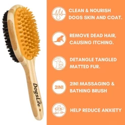 Dogslife Bamboo Dog Brush 11 Dogslife Bamboo Dog Brush -Happy Paws Verkoop dogslife bamboo dog brush 219808 0500 none