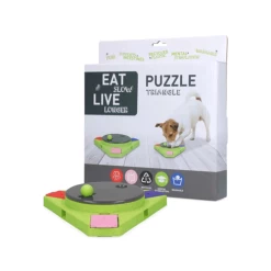 Eat Slow Live Longer Puzzle Antischrok Voerbak