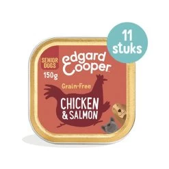 Edgard & Cooper Senior - Kip & Zalm - Kuipje -Happy Paws Verkoop edgard cooper senior kip zalm kuipje 173614 1000 none