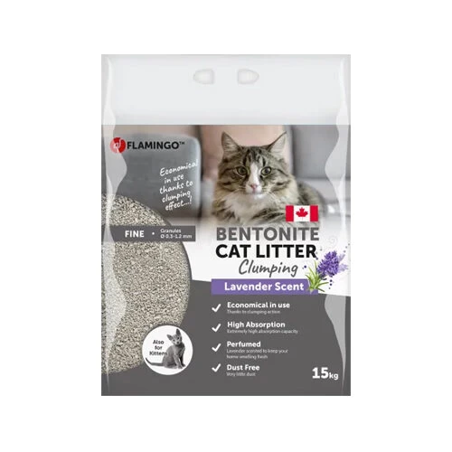 Flamingo Kattenbakvulling Lavendel 1 Flamingo Kattenbakvulling Lavendel