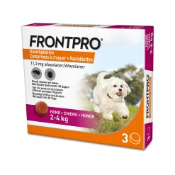 FRONTPRO Kauwtabletten Hond 28 FRONTPRO Kauwtabletten Hond -Happy Paws Verkoop frontpro kauwtabletten hond 221622 1500 none