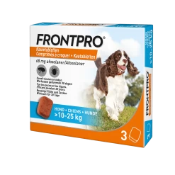 FRONTPRO Kauwtabletten Hond 35 FRONTPRO Kauwtabletten Hond -Happy Paws Verkoop frontpro kauwtabletten hond 221624 1500 none