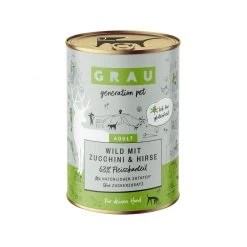 Grau Adult Hondenvoer - Hertenvlees Met Courgette En Gierst - Blik 11 Grau Adult Hondenvoer - Hertenvlees Met Courgette En Gierst - Blik -Happy Paws Verkoop grau adult hondenvoer wild groenten en noedels blik 203096 2000 none