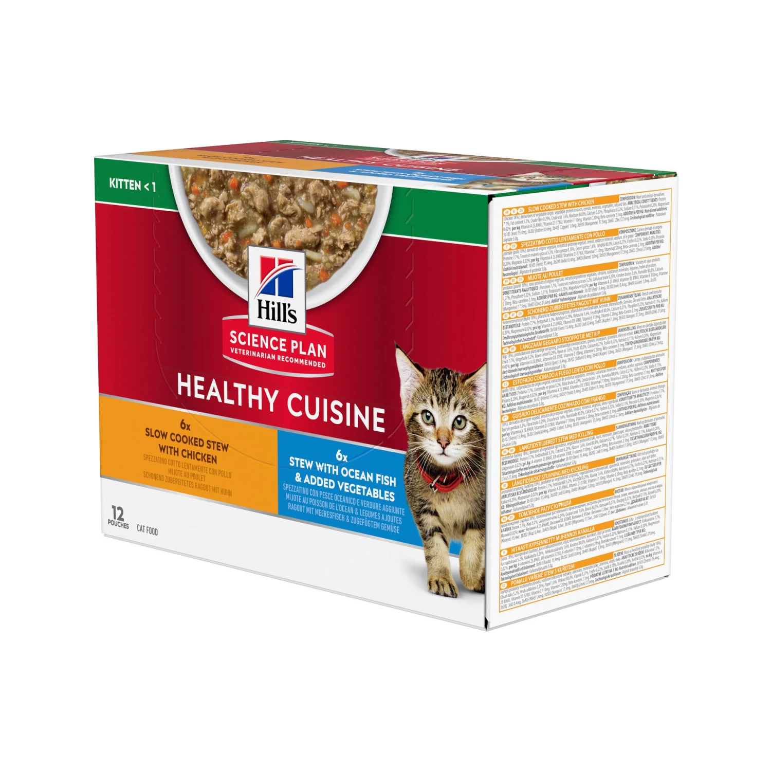 Hill's Science Plan - Healthy Cuisine Stoofpotjes - Kitten