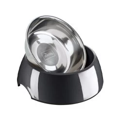 Hunter Melamine Voer- En Drinkbak - Zwart 11 Hunter Melamine Voer- En Drinkbak - Zwart -Happy Paws Verkoop hunter melamine voer en drinkbak zwart 169552 0500 none