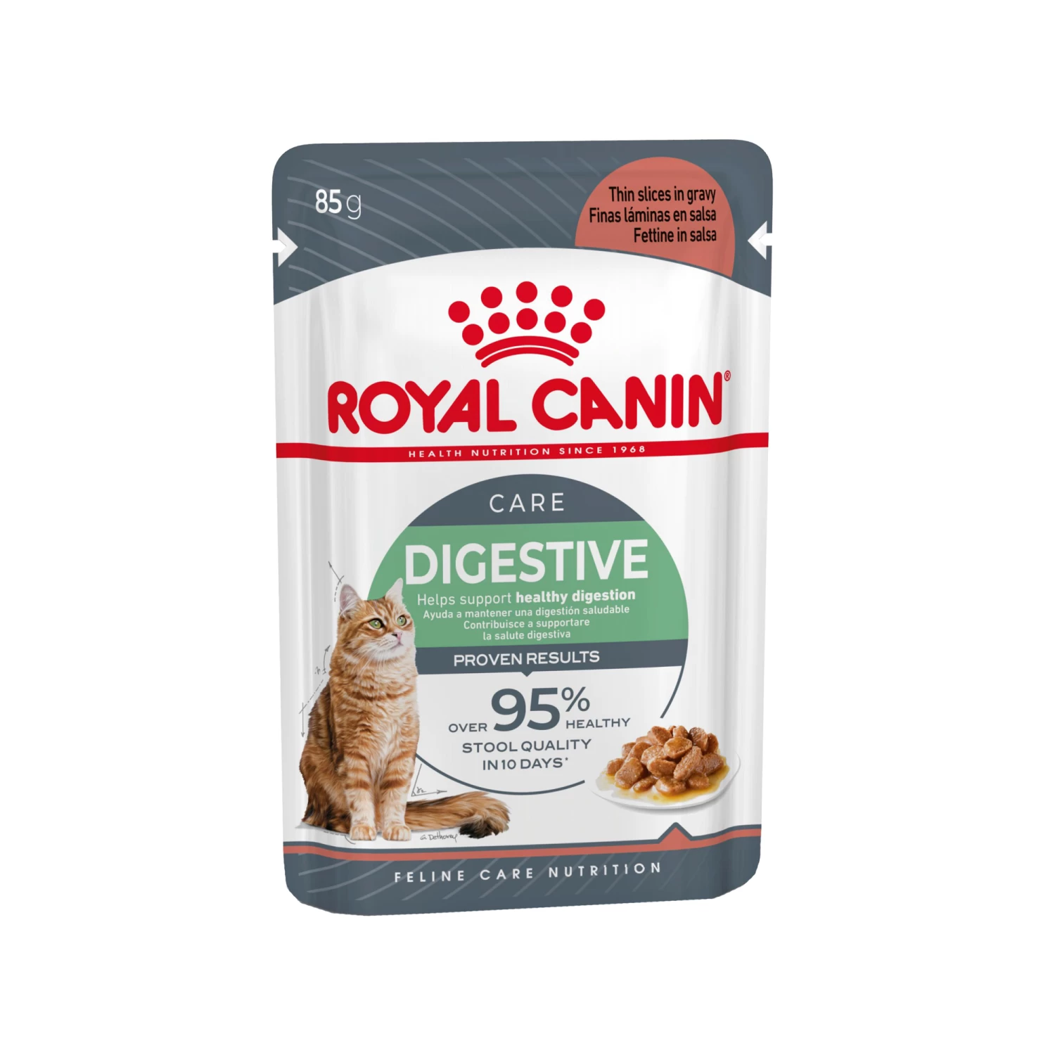 Royal Canin Digestive Care In Gravy - Kattenvoer 3 Royal Canin Digestive Care In Gravy - Kattenvoer - Afbeelding 3