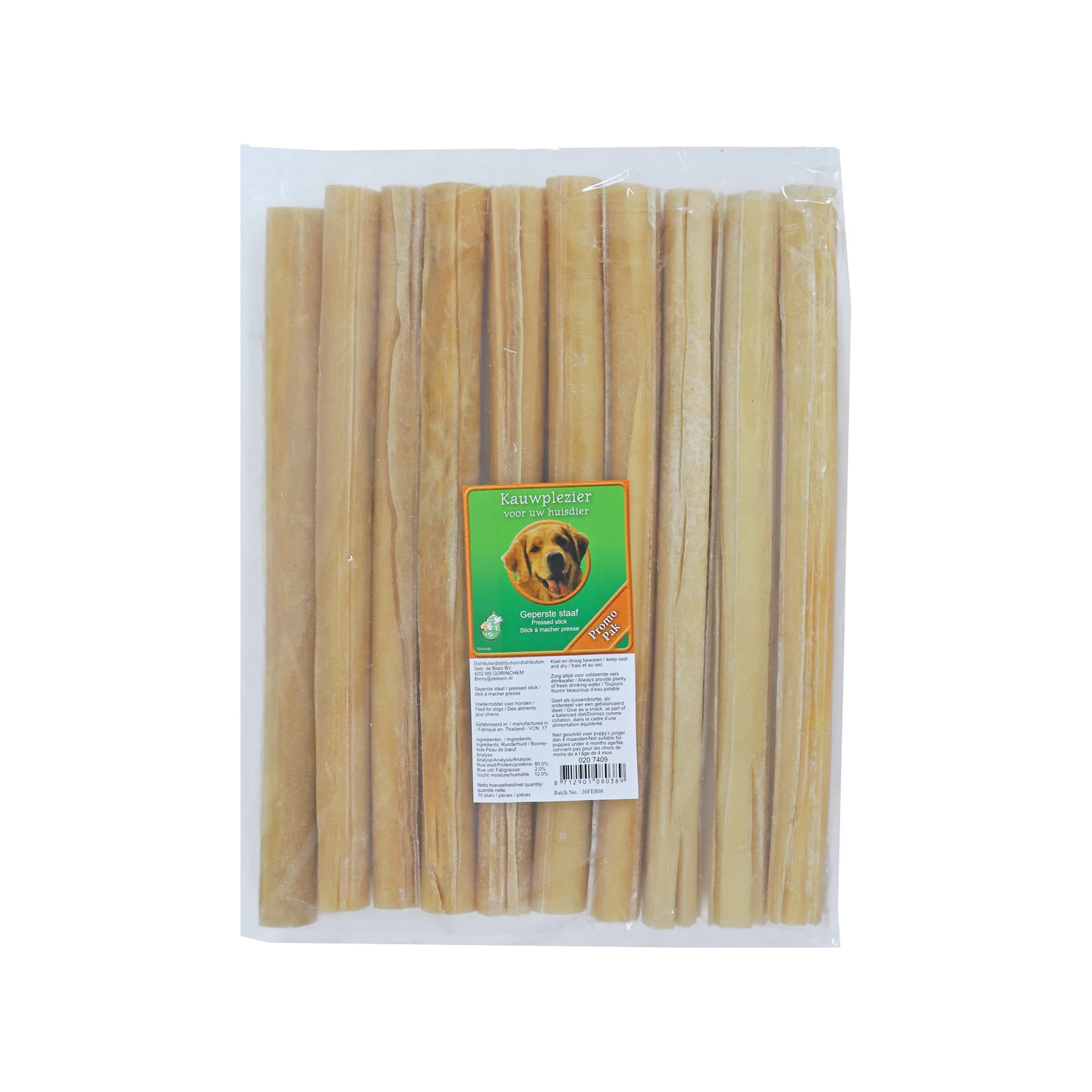 Boon Kauwstaaf 25 Cm 10 Stuks 1 Boon Kauwstaaf 25 Cm 10 Stuks