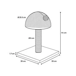 Flamingo Krabpaal Asha -Happy Paws Verkoop krabpaal asha 222629 1000 none