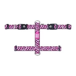 Max & Molly H-Hondenharnas - Leopard Pink -Happy Paws Verkoop max molly h hondenharnas leopard pink 141641 2000 none