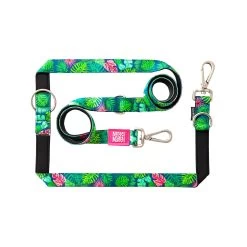 Max & Molly Multi-Function Hondenriem - Tropical