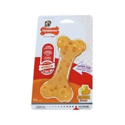 Nylabone Durable Cheese Bone -Happy Paws Verkoop nylabone durable cheese bone 109402 0500 none