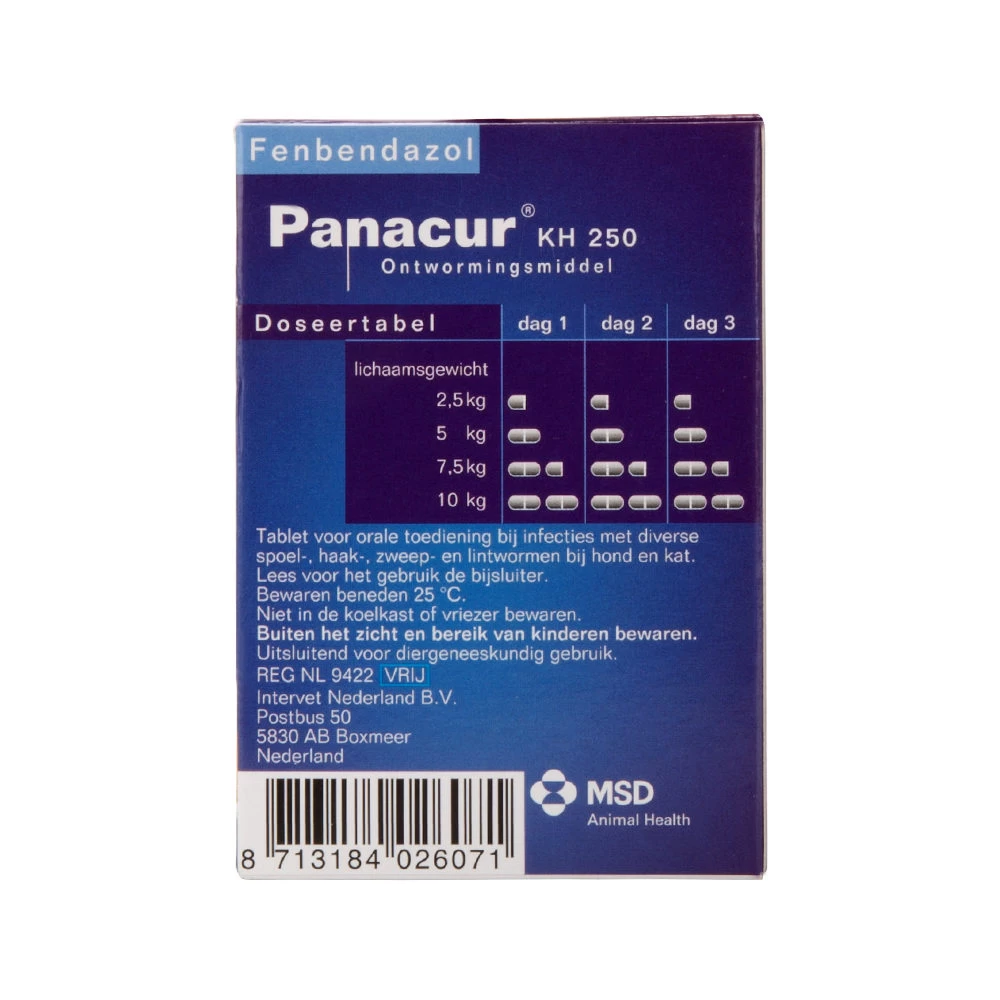 Panacur - Hond & Kat 8 Panacur - Hond & Kat - Afbeelding 8