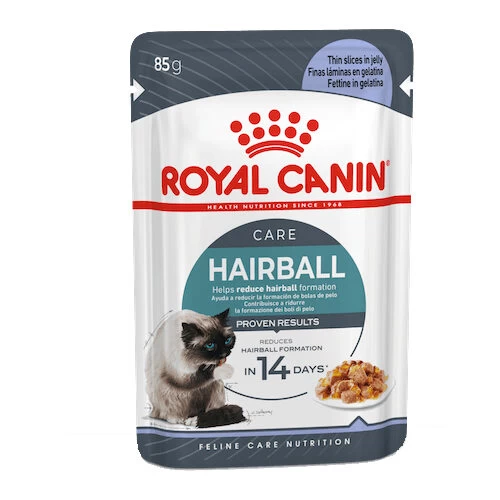 Royal Canin Hairball Care In Jelly - Kattenvoer 1 Royal Canin Hairball Care In Jelly - Kattenvoer