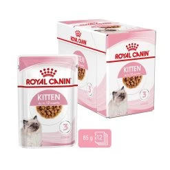Royal Canin Kitten In Gravy - Kattenvoer -Happy Paws Verkoop royal canin kitten in gravy kattenvoer 207110 2000 none