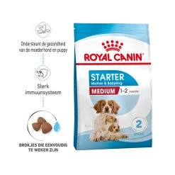 Royal Canin Medium Starter Mother & Babydog - Hondenvoer 13 Royal Canin Medium Starter Mother & Babydog - Hondenvoer -Happy Paws Verkoop royal canin medium starter mother babydog hondenvoer 206897 2000 none