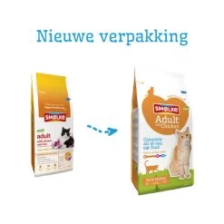 Smølke Kat Adult Kip & Rijst -Happy Paws Verkoop smlke kat adult kip rijst 205400 0500 none