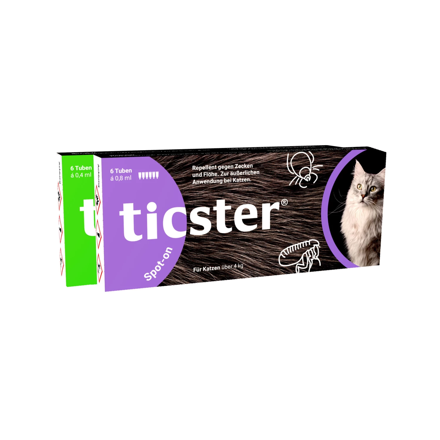 Ticster Spot-on Kat <4 Kg 3 Ticster Spot-on Kat <4 Kg - Afbeelding 3