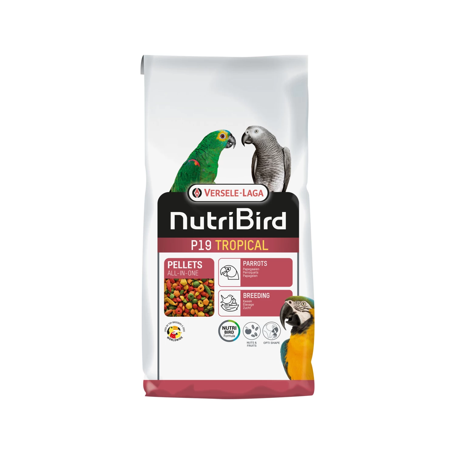 Versele-Laga Nutribird P19 Tropical Kweek 2 Versele-Laga Nutribird P19 Tropical Kweek - Afbeelding 2