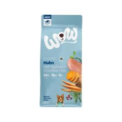 WOW! Adult Hondenvoer -Happy Paws Verkoop wow droogvoer adult kip 12kg 129124 1000 none