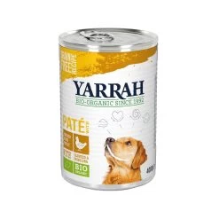 Yarrah - Natvoer Hond Blik Paté Met Kip Bio