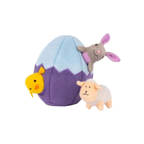 ZippyPaws Zippy Burrow - Easter Egg And Friends 2 ZippyPaws Zippy Burrow - Easter Egg And Friends - Afbeelding 2